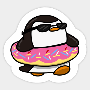 Pool Time Percy Sticker